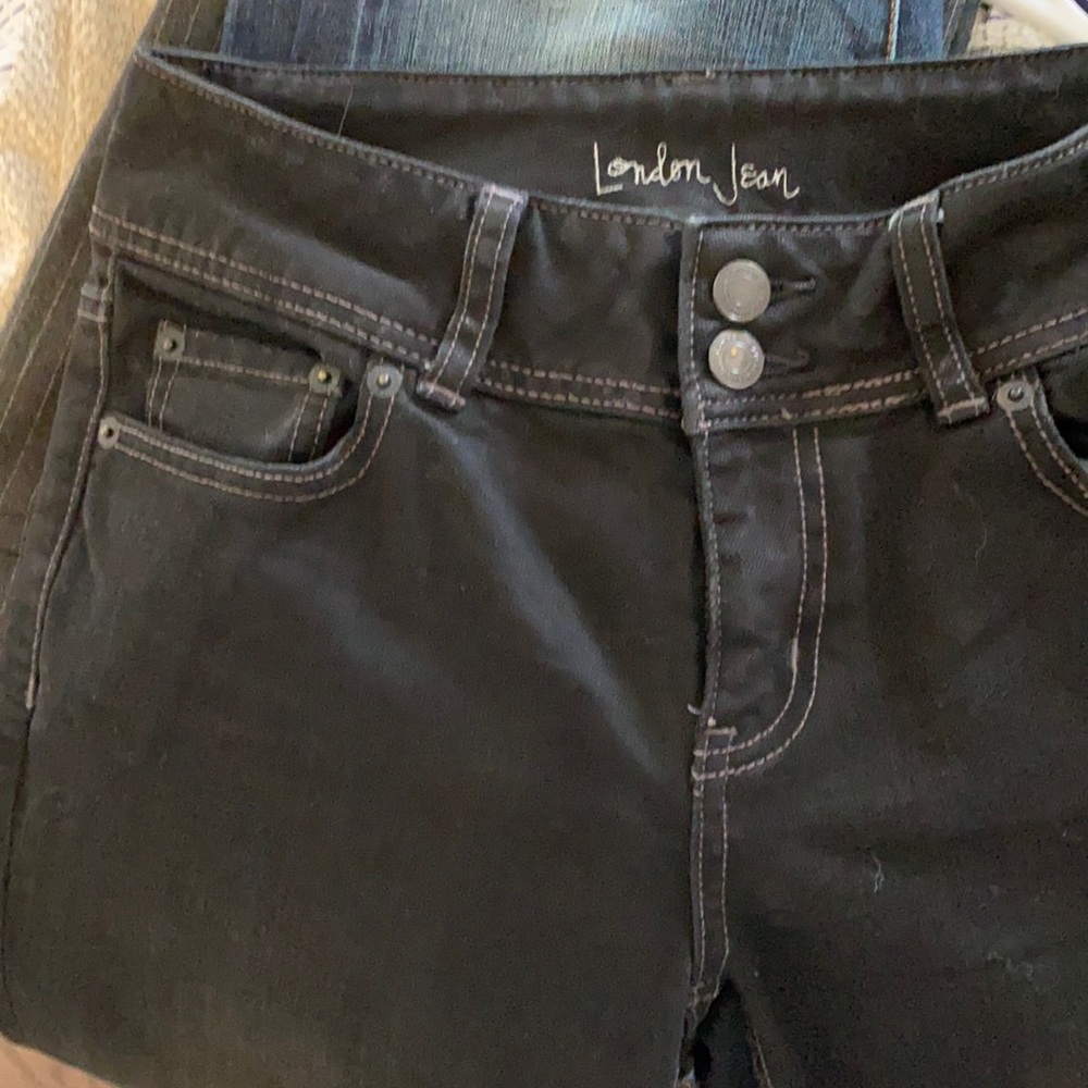 Black boot cut jeans VS London Jean